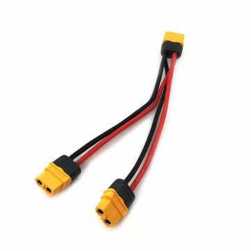 XT60 1 femelle - 2 mâles connecteur parallèle Y Splitter Adaptateur