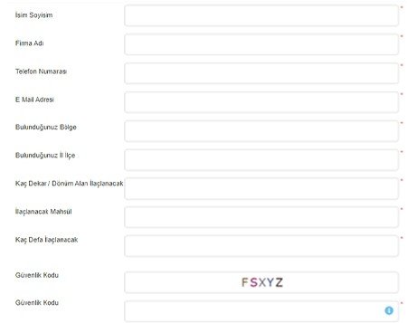 Agricultural Spraying Service Request Form