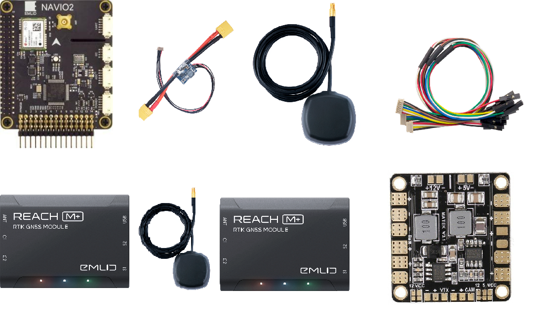 Emlid Navio 2 Flight Control Card + RTK Set, matériel de drone, pièces de rechange de drone sur dronmarket.com avec les meilleurs prix et options de versement