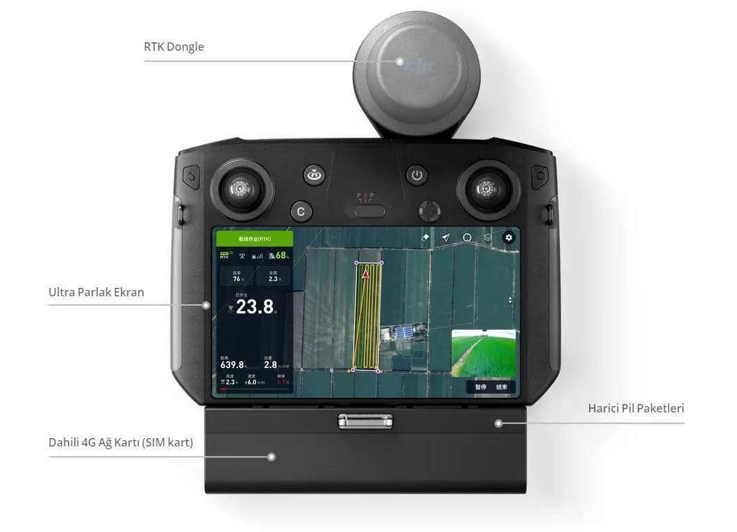 DJI Agras T20 Zirai İlaçlama Dronu - Dronmarket