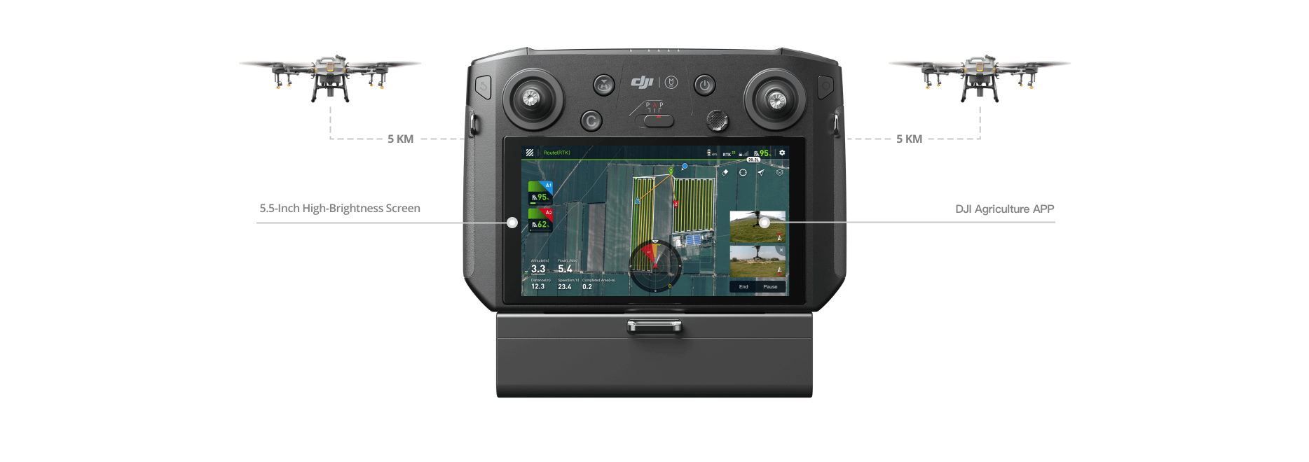 Dji discount agras app