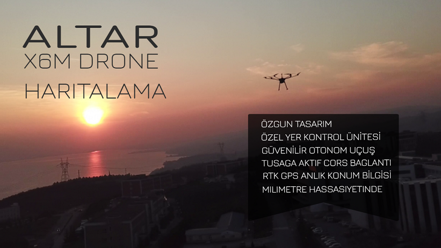 ALTAR X6M HARİTALAMA DRONE