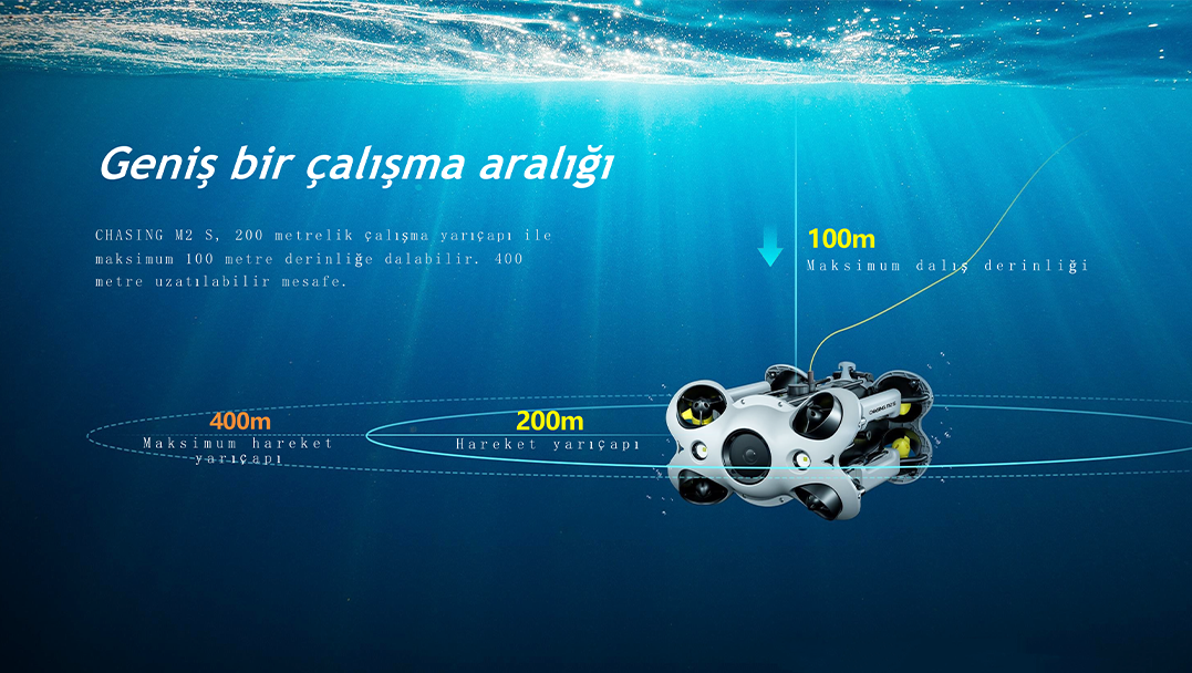 Chasing M2 S Su Altı Drone 