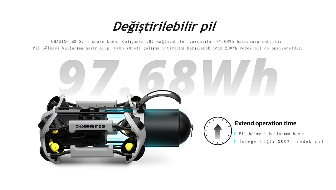 Chasing M2 S Su Altı Drone 