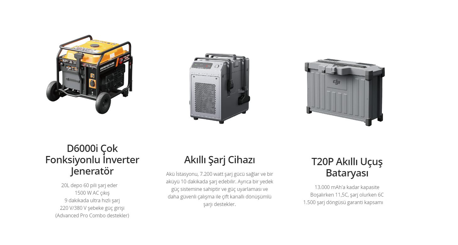 DJI Batarya ve Şarj istasyonları - Dronamrket