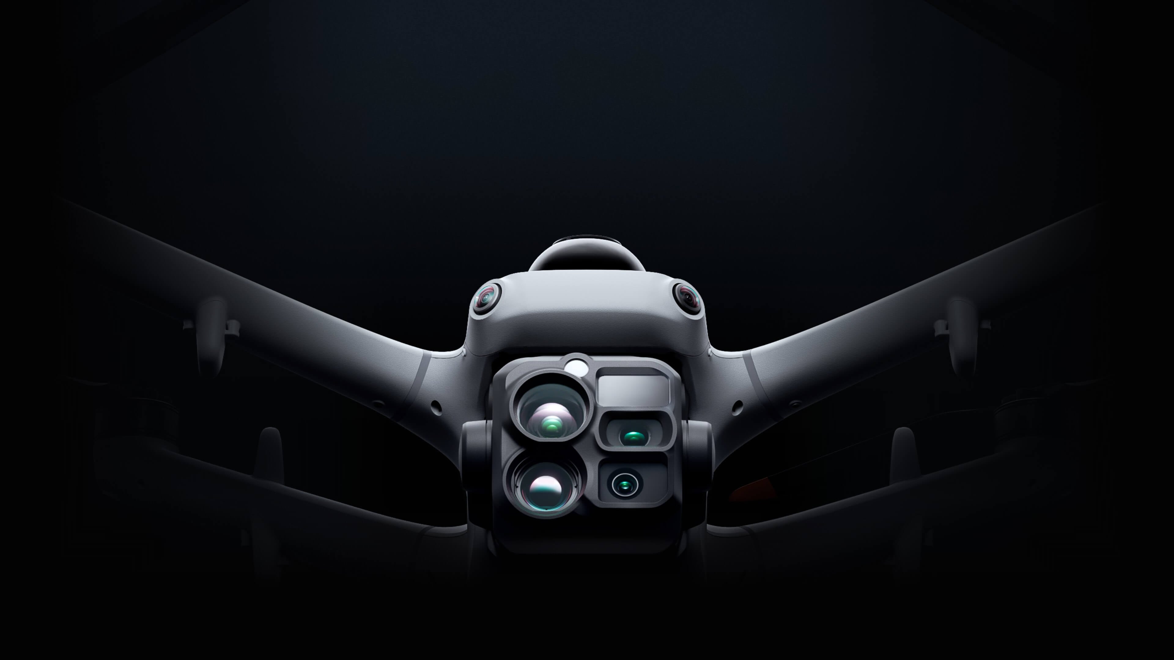DJI Matrice 5TD kamera ve sensör sisteminin yakın görünümü