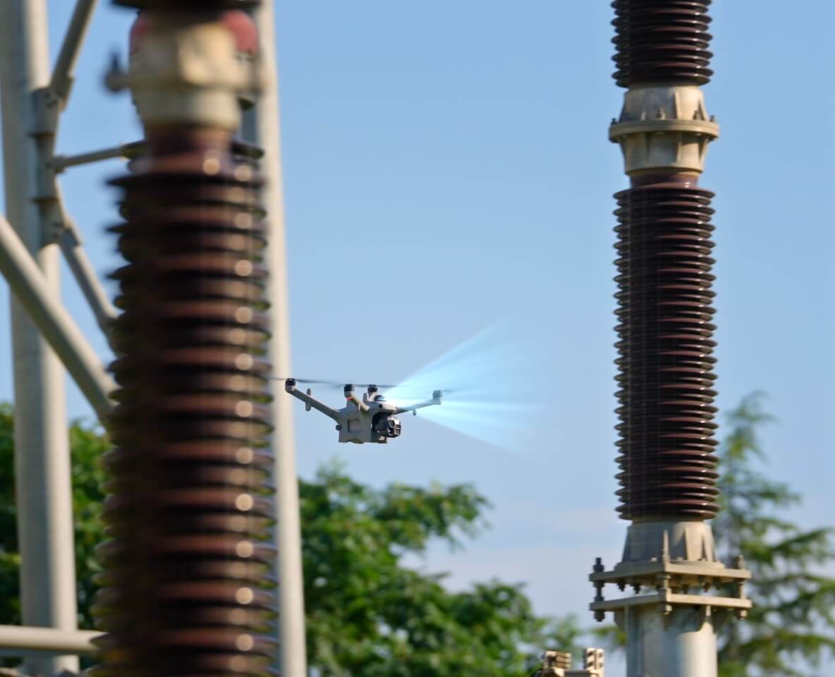 DJI Matrice 5TD LiDAR ve radar destekli engel algılama gösterimi