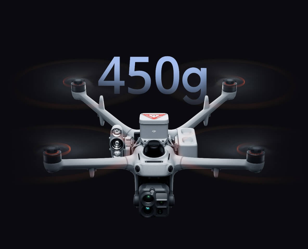 DJI Matrice 5TD aksesuar bağlantı noktaları ve yük seçenekleri