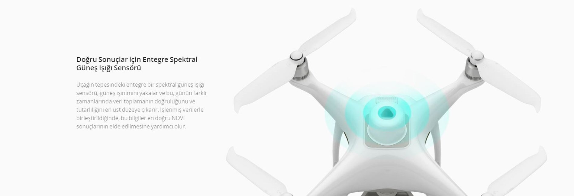 DJI Phantom 4 Multispektral Drone Seti, Bitki ve Toprak Analizi, en uygun fiyat ve taksit ile Dronmarket.com'da 