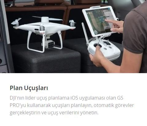 DJI Phantom 4 Multispektral Drone Seti, Bitki ve Toprak Analizi, en uygun fiyat ve taksit ile Dronmarket.com'da 