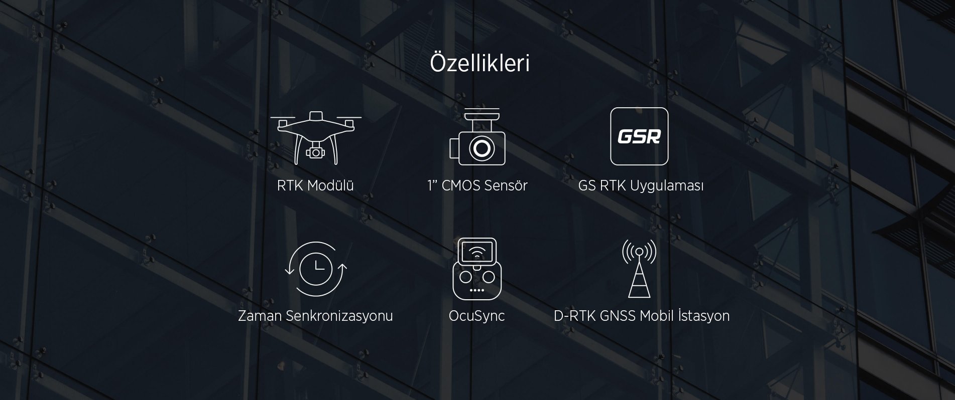 DJI Phantom 4 RTK Drone Seti + Yer İstasyonu