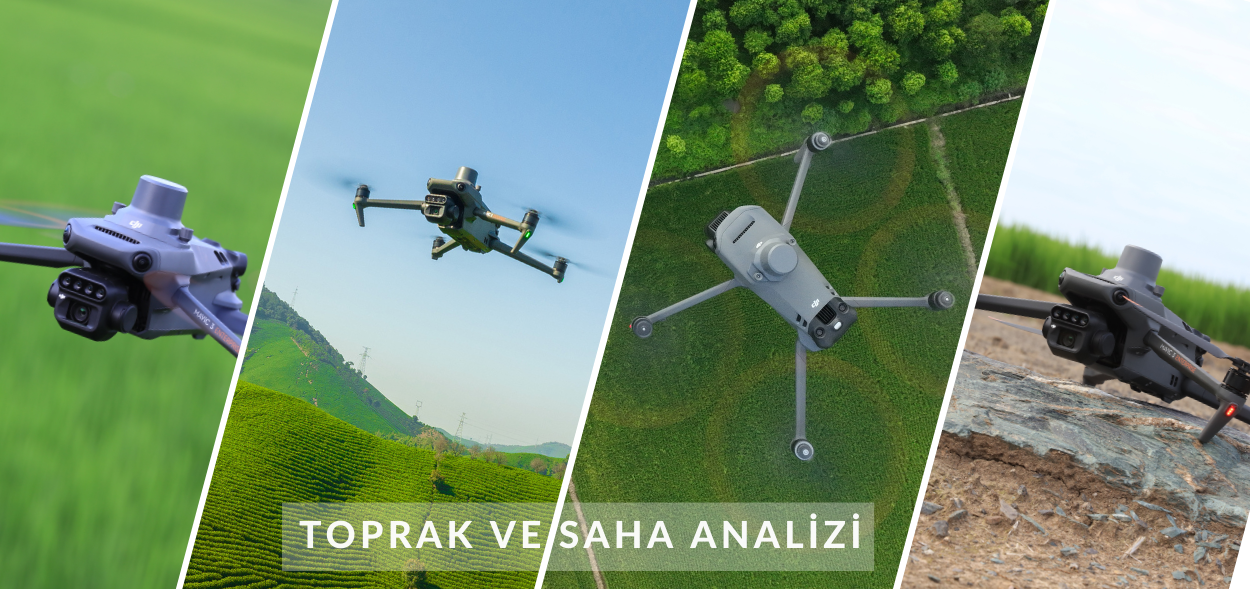 Zirai İlaçlama Dronları İle Toprak Ve Tarla Analizi