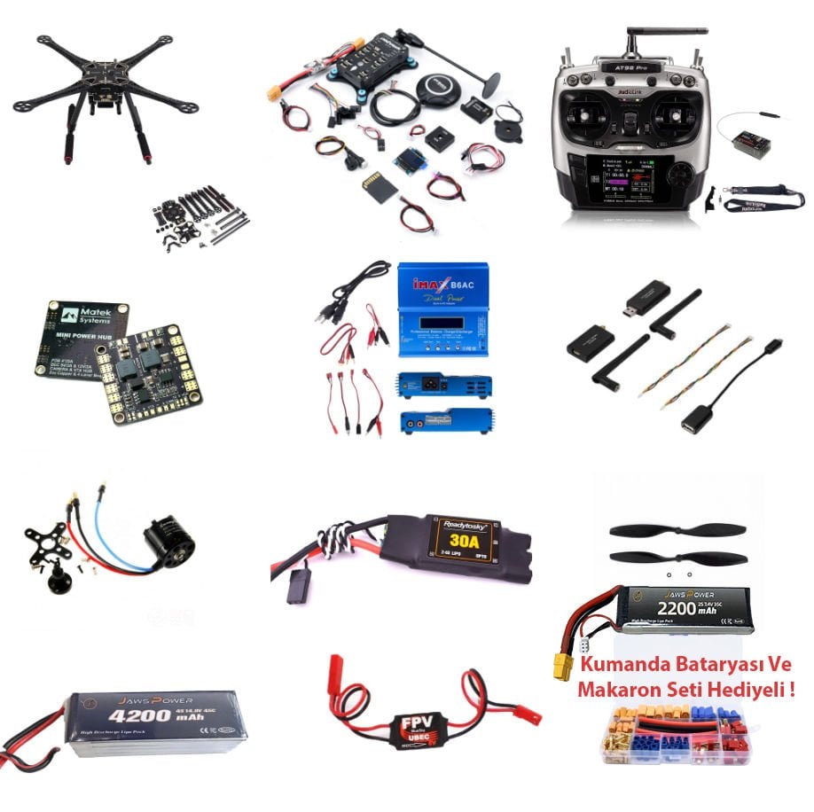 Pixhawk S500 Full Drone Seti (DIY)