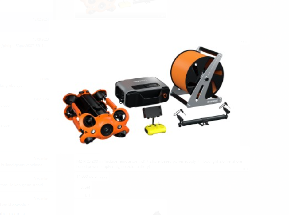 CHASING M2 PRO Su Altı Dronu Professional Set