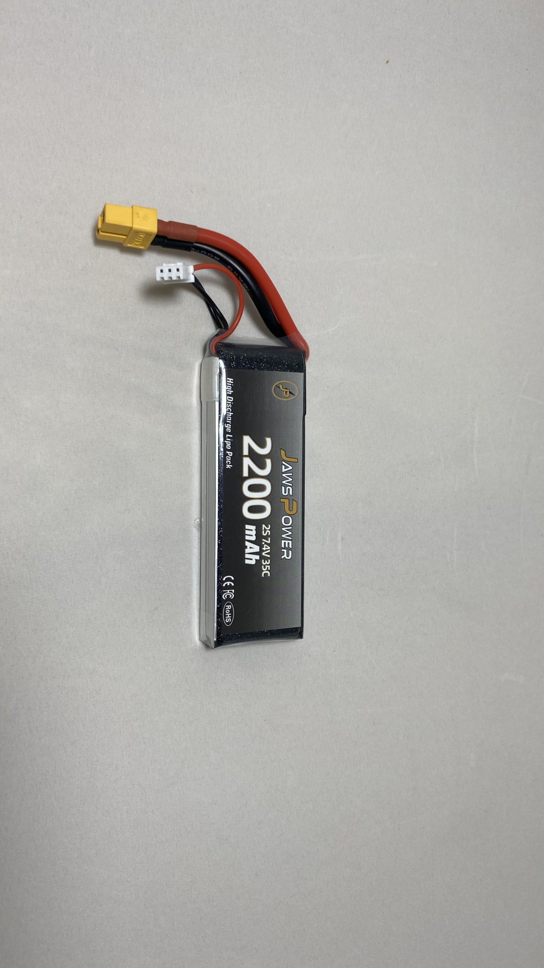 JawsPower 2200 mAh 2S LiPo Drone Bataryası