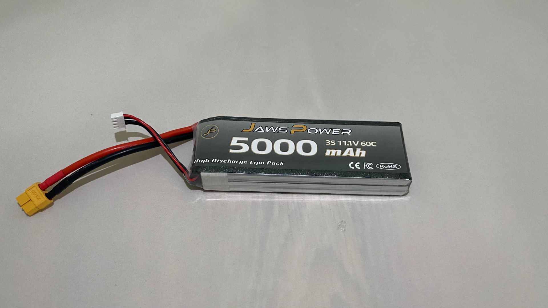 JawsPower 5000 mAh 3S (60C)LiPo Drone Bataryası