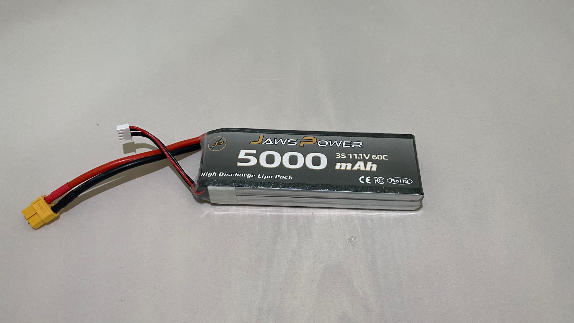 JawsPower 5000 mAh 3S (60C)LiPo Drone Bataryası