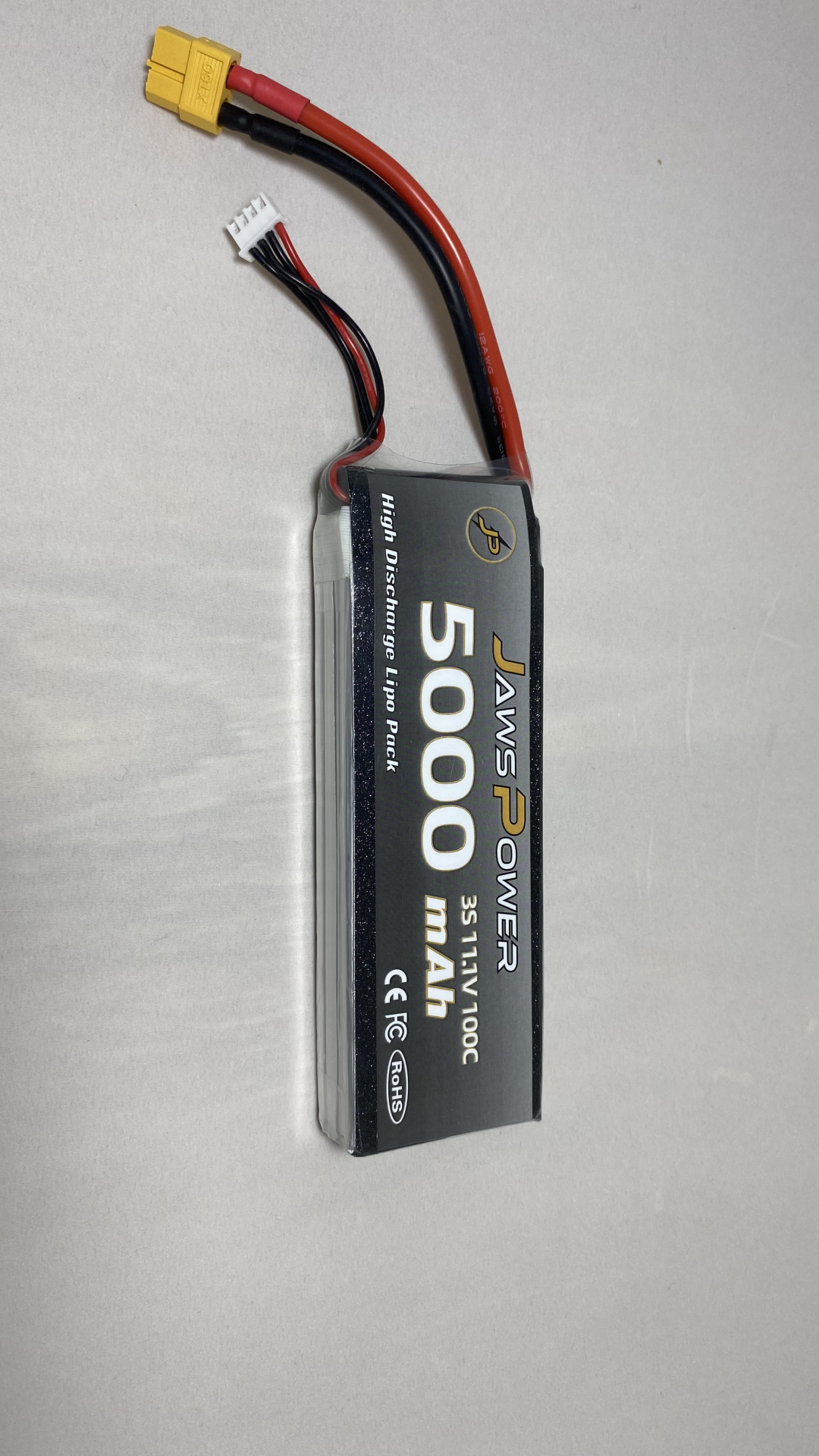 JawsPower 5000 mAh 3S (100C)LiPo Drone Bataryası