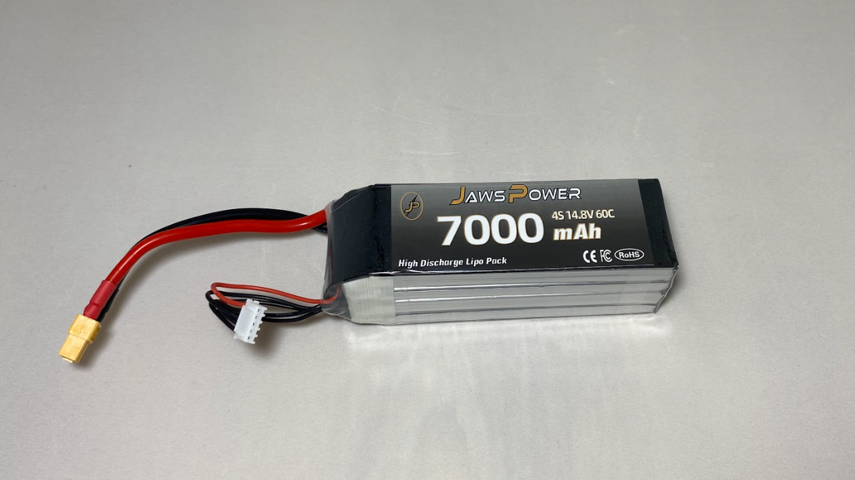 JawsPower 7000 mAh 4S (60C)LiPo Drone Bataryası