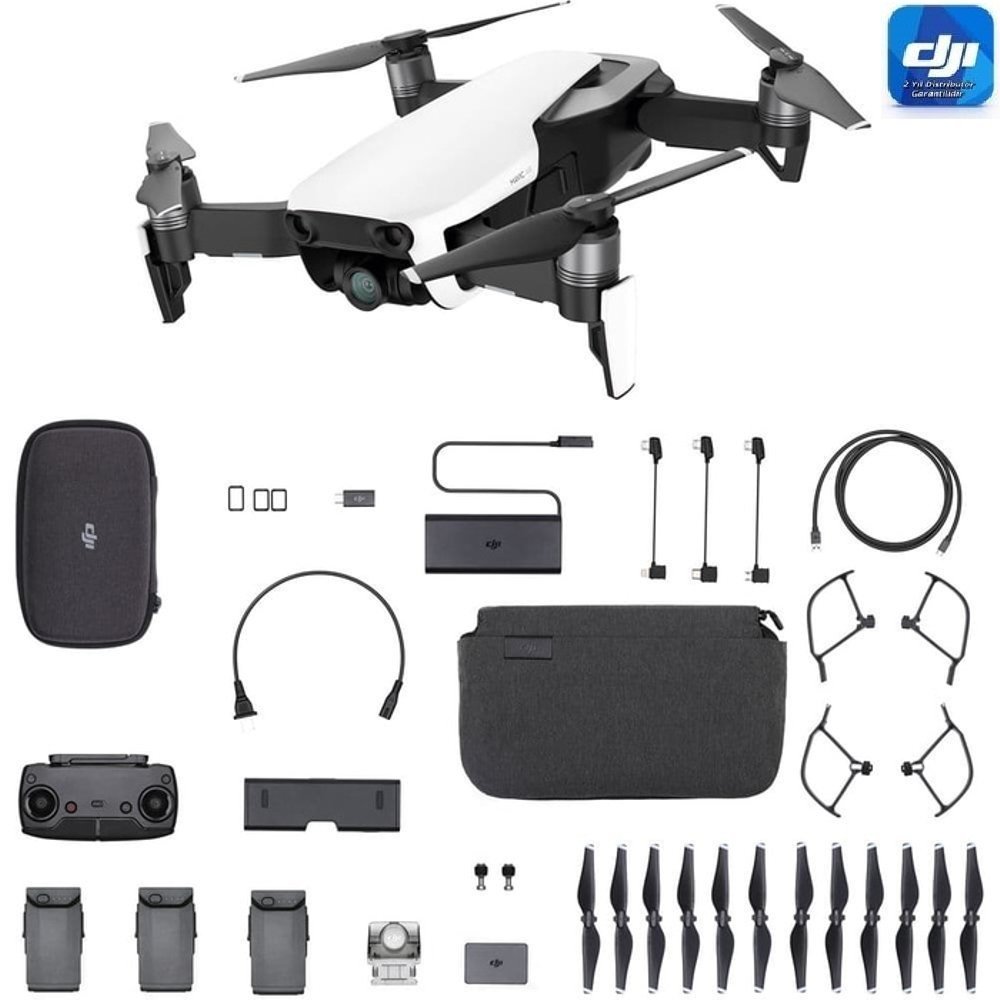 DJI Mavic Air Fly More Combo + İHA-0 Eğitimi (DJI Resmi Distribütör Garantilidir)