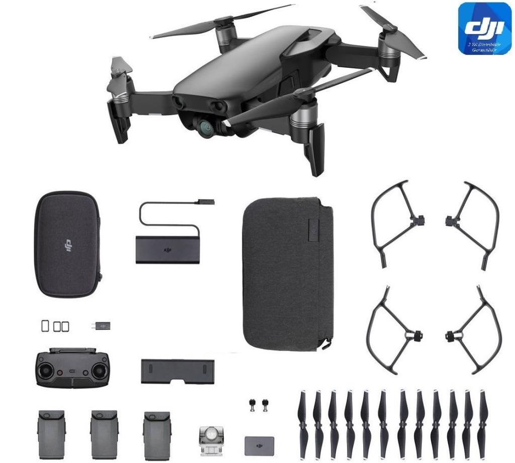 DJI Mavic Air Fly More Combo (Siyah) Onyx Black (DJI Resmi Distribütör Garantilidir)