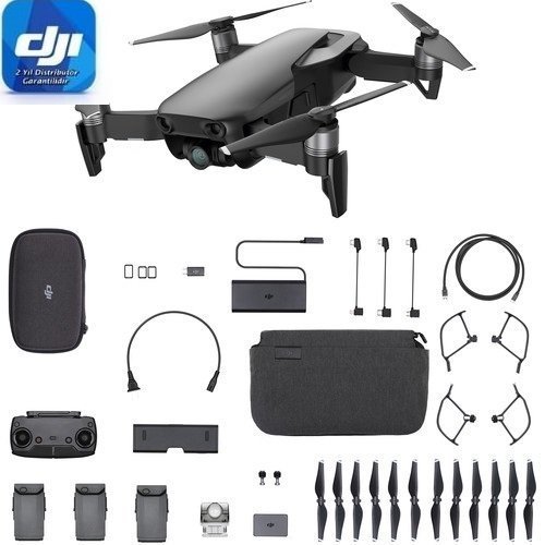 DJI Mavic Air Fly More Combo (Siyah) Onyx Black (DJI Resmi Distribütör Garantilidir)