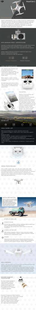DJI Phantom 3 Professional + Spare Battery + Special Carrying Case