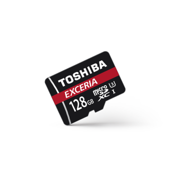 Toshiba 128GB microSDXC UHS-I Card  V30, Class10, A1, RS98, WS65