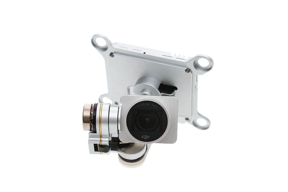 Phantom 3 Professional 4K Kamera ve Gimbal