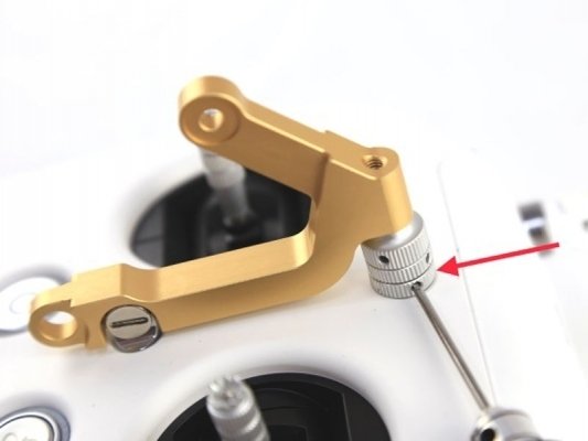 DJI Phantom 3 Metal Mobil Cihaz Tutucu (Gümüş)