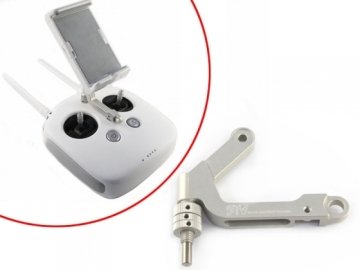 DJI Phantom 3 Metal Mobil Cihaz Tutucu (Gümüş)