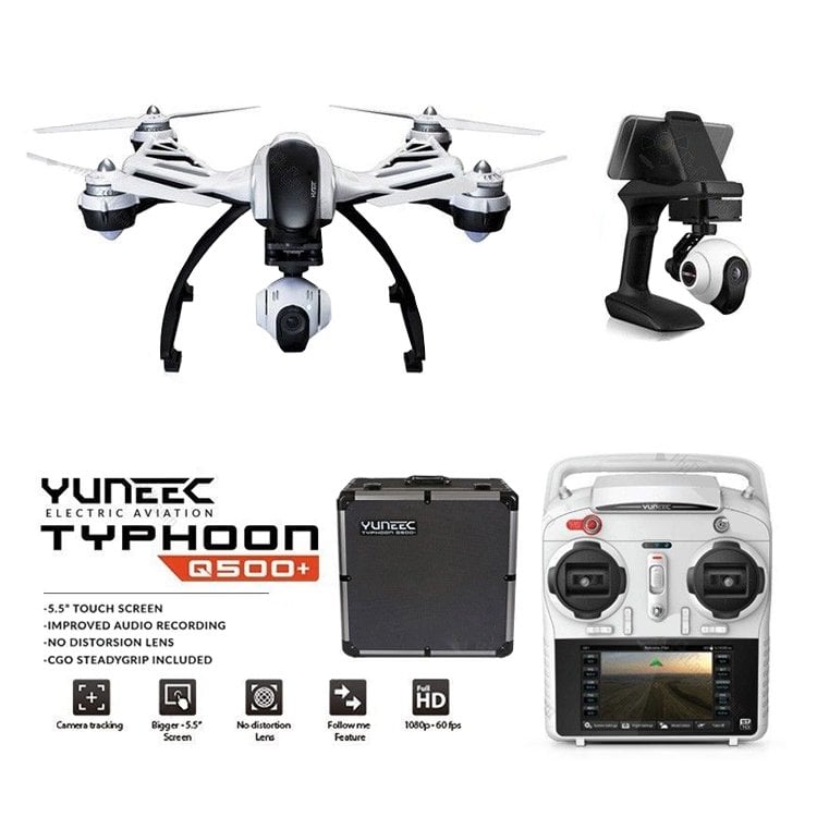 Yuneec Q500+ Typhoon Multikopter Seti