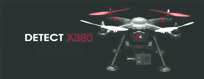 XK X380 Drone Multikopter Seti