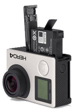 GoPro HERO4 için Şarj Edilebilir Batarya
