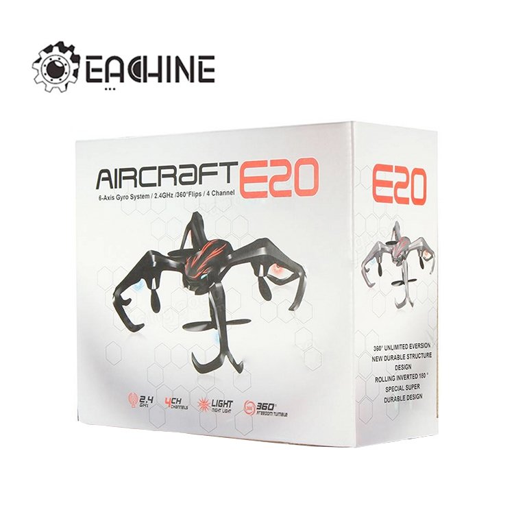 Eachine E20 3D Mini Spider Multikopter Seti