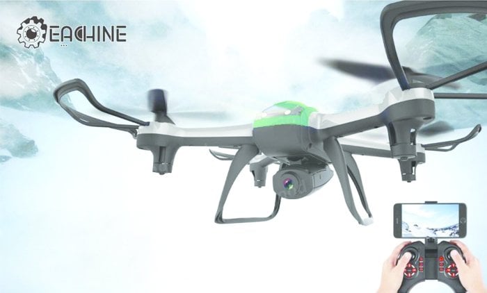 Eachine H99W Mini Multikopter Seti (Yeşil)