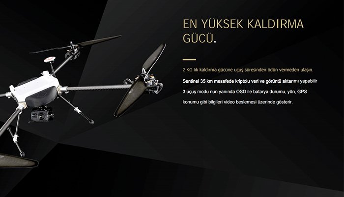 AB Sentinel Profesyonel Multicopter Seti
