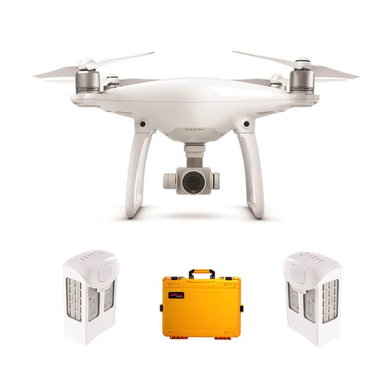 DJI Phantom 4 - 2 piles de rechange - Étui