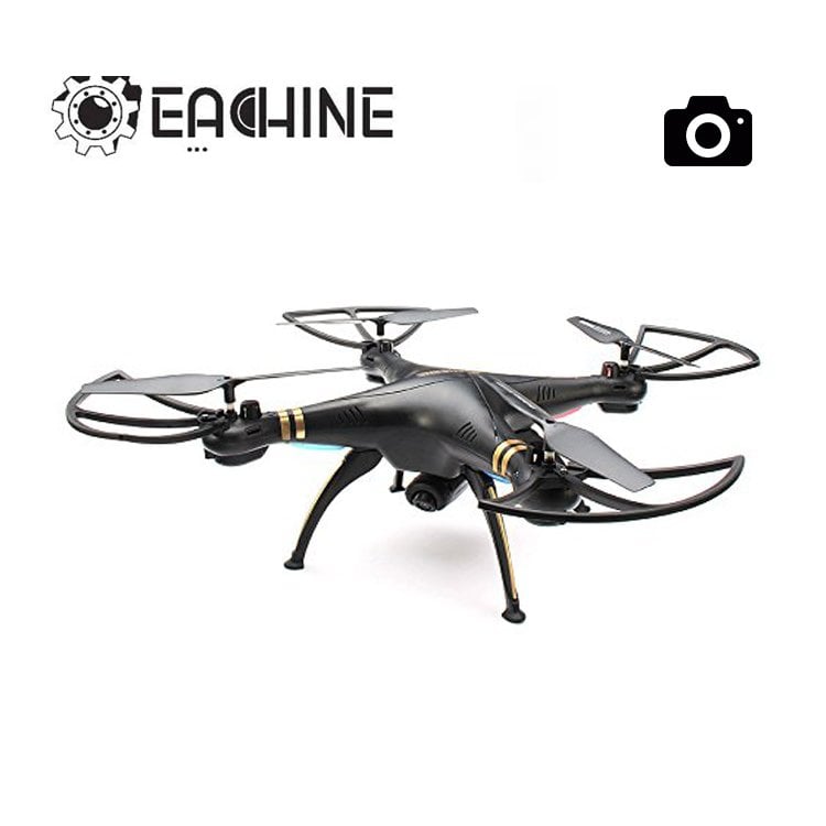 Eachine E30W Mini Multikopter Seti (Siyah)