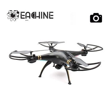 Eachine E30W Mini Multikopter Seti (Siyah)