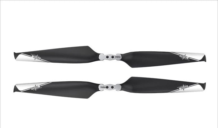 Hélice de drone pliable 22'' en fibre de carbone et nylon composite Eolo