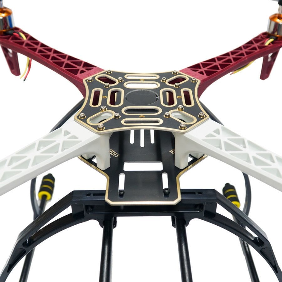 Corps de drone quadrirotor ZMR F450 + Kit d'alimentation XXD2212 Moteur 1000KV + ESC 30A + Ensemble d'hélices 1045