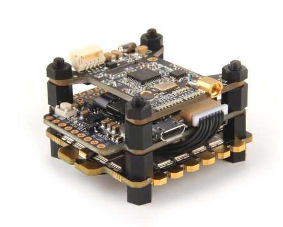 Holybro Kakute F7 V1.5 Uçuş Kontrolörü & Atlalt HV V2 40CH VTX ve 65A BL_32 Tekko32 F3 Metal 4in1 ESC Combo