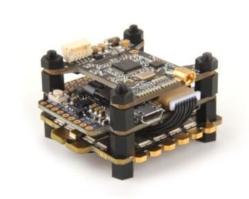 Holybro Kakute F7 V1.5 Uçuş Kontrolörü & Atlalt HV V2 40CH VTX ve 65A BL_32 Tekko32 F3 Metal 4in1 ESC Combo