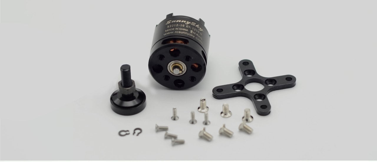 SunnySky X2212-10 980KV CW/CCW Aksesuarlı Drone Motoru