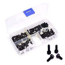 100 pièces M3 12.9 Kits de vis à tête creuse à boulon hexagonal en acier allié de qualité