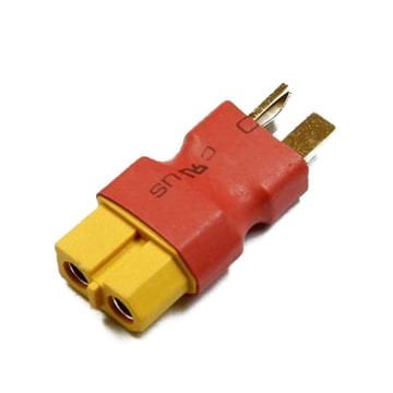 Deans T-Plug EC3 XT60 Silikon Telli ve Isıyla Daralan Tüplü Erkek ve Dişi Adaptör Konnektörü