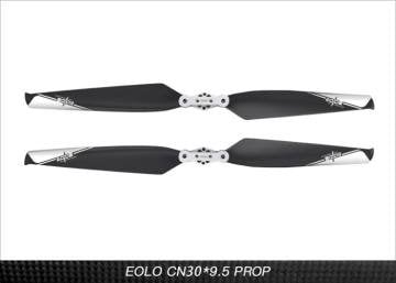 Eolo Foldable Carbon Fiber and Nylon Composite 30x9.5 inch Drone Propeller (Flat)