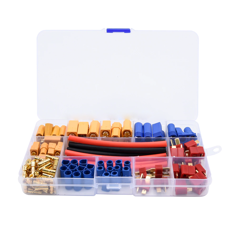 T Plug / EC3 / EC5 / XT60 / XT90 Erkek-Dişi Isıyla Daralan Makaron Seti